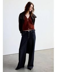 Mango - Toggle Knit Cardigan - Lyst
