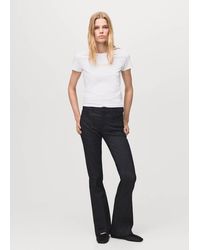 Mango - Logo Cotton T-Shirt - Lyst