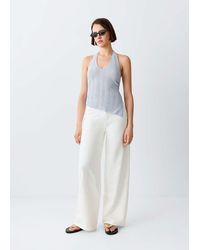 MANGO TEEN - Low-Waist Wide-Leg Jeans - Lyst