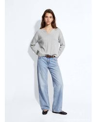 MANGO TEEN - V-Neck Knit Sweater - Lyst