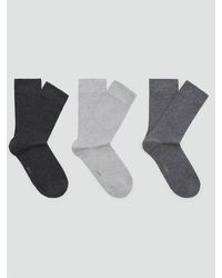 Mango - 3-Pack Long Cotton Socks - Lyst