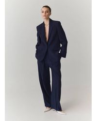 Mango - Straight Jacket With Flap Pockets - Lyst
