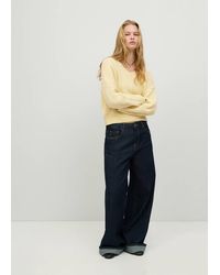 MANGO TEEN - Sweater With Seam Detail - Lyst