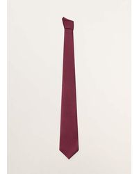 Mango - 100% Silk Tie - Lyst