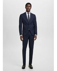 Mango - Milan Slim-Fit Suit Trousers - Lyst