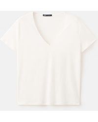 Mango - T-Shirt Linito - Lyst