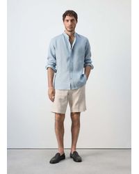 Mango - Regular-Fit 100% Linen Shirt - Lyst
