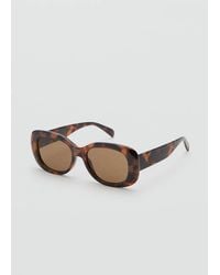 Mango - Rectangular-Frame Sunglasses - Lyst