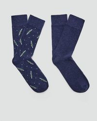 MANGO TEEN - Pack Of 2 Combined Socks - Lyst