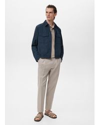 Mango - Water-Repellent Jacket With Pockets - Lyst