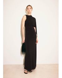 Mango - Asymmetrical Cape Dress - Lyst