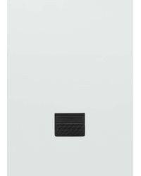 Mango - Braided Cardholder - Lyst