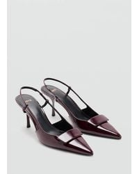 Mango - Patent Heeled Shoes - Lyst