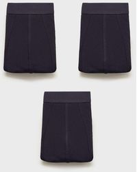 Mango - 3-Pack Of Cotton Boxers - Lyst