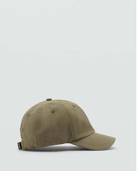 Mango - Plain Cotton Cap - Lyst