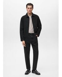 Mango - Denim Jacket With Pockets - Lyst