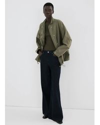 Mango - Cotton Jacket With Pockets - Lyst