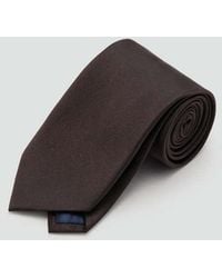 Mango - Plain Silk Tie - Lyst