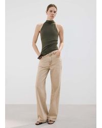 Mango - Danila High-Waisted Wide Leg Jeans - Lyst