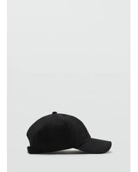Mango - Wool-Blend Cap - Lyst