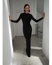 Mango - Crystal Open-Back Dress - Lyst