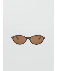 Mango - Rectangular-Frame Sunglasses - Lyst