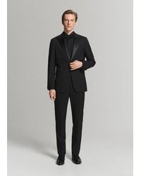 Mango - Dress Shirt With A Tuxedo Collar - Lyst