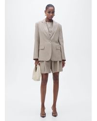 Mango - Lyocell Suit Jacket - Lyst