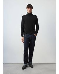 Mango - 100% Merino Wool Turtleneck Sweater - Lyst
