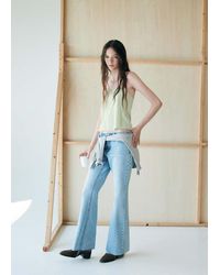 MANGO TEEN - Lace-Detail Camisole Top - Lyst