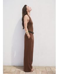 Mango - Gerade Hose Mit Mittlerem Bund - Lyst