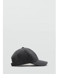 Mango - Wool-Blend Cap - Lyst
