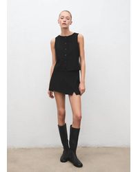 Mango - Suit Waistcoat With Buttons - Lyst