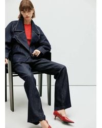 Mango - Mid-Rise Denim Jeans - Lyst