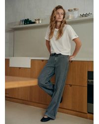 MANGO TEEN - T-Shirt With Star Details - Lyst