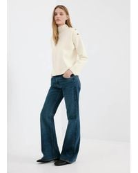 Mango - Knitted Sweater With Jewel Buttons - Lyst