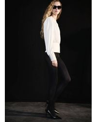 Mango - Gathered Blouse With A Fitted Waist - Lyst