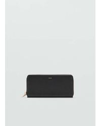 Mango - Saffiano-Effect Wallet - Lyst