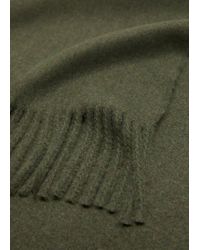 Mango - Fringed Edge Scarf - Lyst