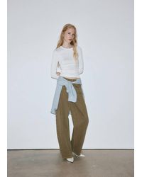 Mango - Balloon Jeans With Studs - Lyst