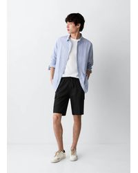 MANGO TEEN - Cargo Bermuda Shorts - Lyst