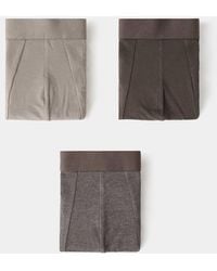 Mango - Pack Of 3 Cotton Combination Briefs - Lyst