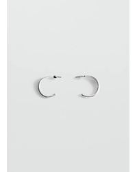 Mango - Hoop Earrings - Lyst