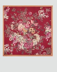 Mango - Halstuch Mit Blumenmuster - Lyst