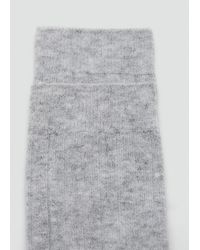 Mango - Rippsocken Aus Wollgemisch - Lyst