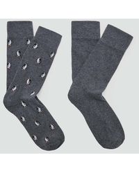 MANGO TEEN - Pack Of 2 Combined Socks - Lyst