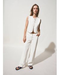 MANGO TEEN - Straight-Leg Jeans With Side Details - Lyst