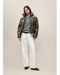 MANGO TEEN - Padded Anorak With Funnel Neck - Lyst