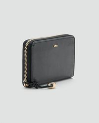 Mango - Medium Wallet With Mini-Bead Embellishment - Lyst