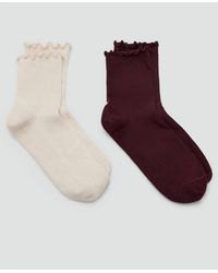 Mango - 2-Pack Cotton Socks - Lyst